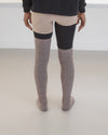 BASERANGE Cotton Stockings KOK KTOK Series France BAS-SOOK-CR-AU25-GREY BROWN MELANGE (KOK KTOK SOOK SOTOK)